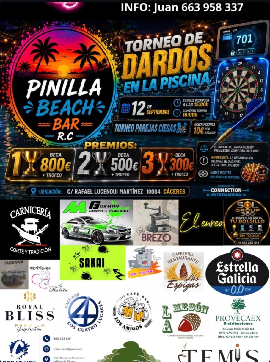 TORNEO PINILLA BEACH BAR