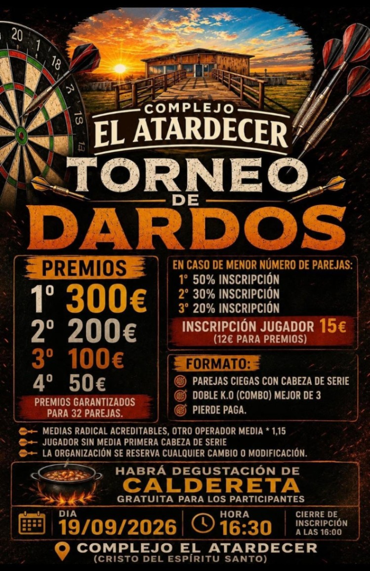 Torneo Parejas Ciegas Complejo El Atardecer