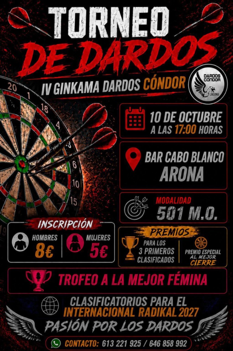 IV GINKANA DARDOS CONDOR